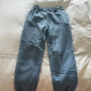 Abercrombie & Fitch Light Blue Fleece Sweatpants thumbnail 2