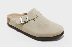 Women’s Betsy Clog Mule Flats Tan Size 11 thumbnail 1