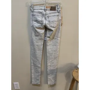 Ralph‎ Lauren Denim And Supply Gray Stone Wash Skinny Jeans Size 24 By 34 thumbnail 3