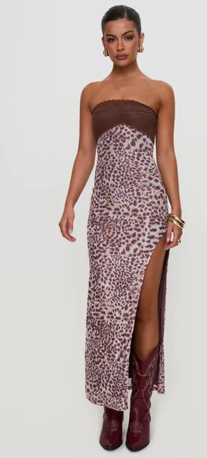 Princess polly raidein strapless maxi dress thumbnail 1