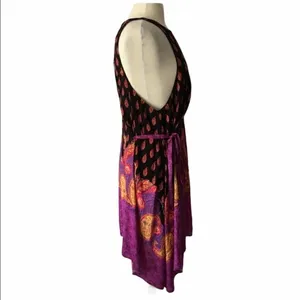 Free people asymmetrical side tie Sleeveless Dress thumbnail 6