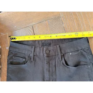 Mother High Waisted Looker Skimp Jeans Women Black Size 28 thumbnail 7