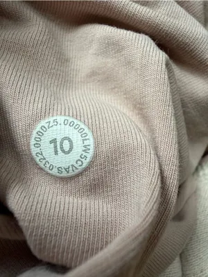 Lululemon Scuba High-Rise Jogger Fleece 28" White Opal Size 10 Off White Sweats thumbnail 11