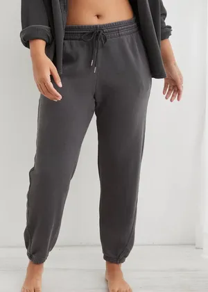 Aerie The Chill Jogger Black thumbnail 1