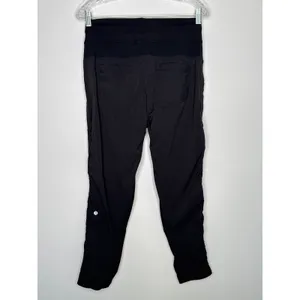 2015 Lululemon Dance Studio Pant II Straight-Leg Black Size 6 thumbnail 10