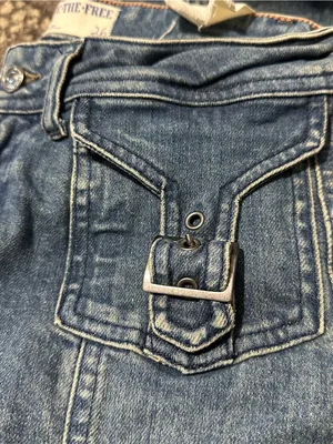 Free People We The Free NWT Women’s Size 26 Love Stone Mid Rise Bootcut Jeans thumbnail 8