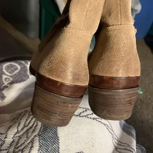 UGG Rioni Tan Suede Leather Soft Pull On Mid Boots‎ thumbnail 14