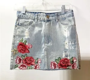 BlueSteel Denim Jean Skirt Size XS thumbnail 1