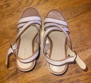 Ann Taylor Wedge Sandals  thumbnail 1