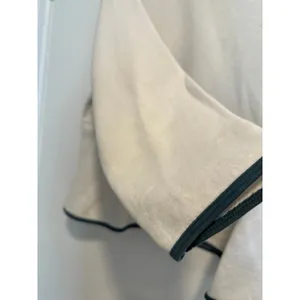 VTG Jerzees Activewear Sweatshirt Sz:XL Cream Green Ringer Pullover Fleece thumbnail 2
