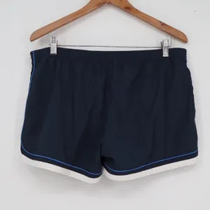 Old Navy Women's Navy Blue White Contrast Trim Dolphin Running Shorts Large thumbnail 5