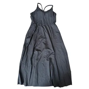 Halara Everyday Midi Soft Sleek Airy Stretch Breathable Casual Dress Black M thumbnail 5
