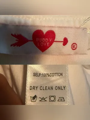 NWT Buddy Love Womens T Tee Shirt White Texas TexMex Size Large thumbnail 8
