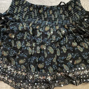 Free People Age Of Aquarius Paisley Sequin Top thumbnail 10