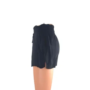 Abercrombie & Fitch Women's Black Elastic Waist Casual Lounge Beach Shorts Sz XS thumbnail 2