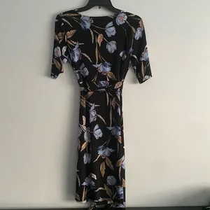Motherhood Maternity Floral Wrap Dress thumbnail 2
