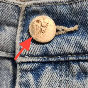 Abrand Jeans A '99 Low Straight Women Light Wash Denim Classic Y2K Jeans‎ 32/14 thumbnail 2