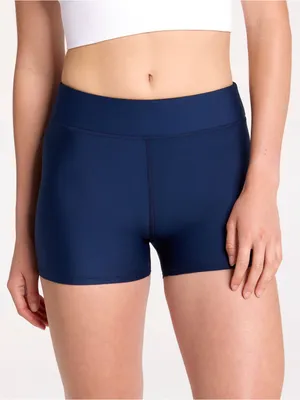 DSG Navy Bike Shorts with Wide Waistband thumbnail 1
