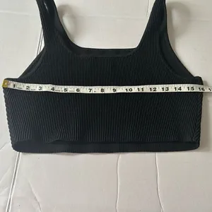 Aritzia babaton Women’s Ribbed cropped top size XL thumbnail 4