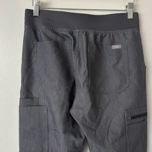 Figs XS Livingston Basic Scrub Pants in Graphite Gray thumbnail 9