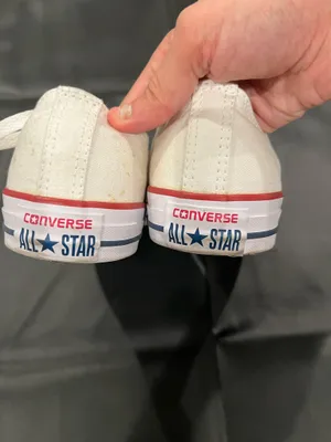 White Converse All Star sneakers #converse #classic thumbnail 3