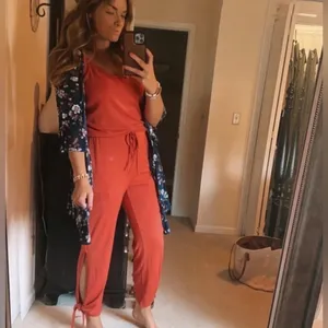 Casual jumpsuit romper spaghetti strap tie bottom thumbnail 4