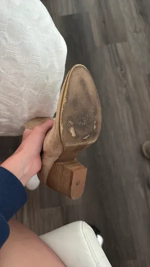 Light brown booties Size 8 thumbnail 4