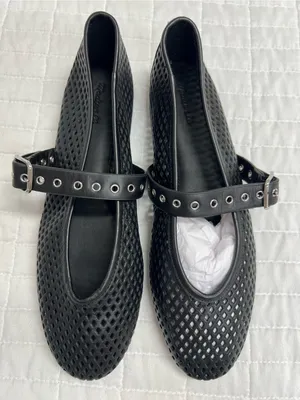 Madewell The Remy Mary Jane Flat in True Black Size 7.5 thumbnail 9