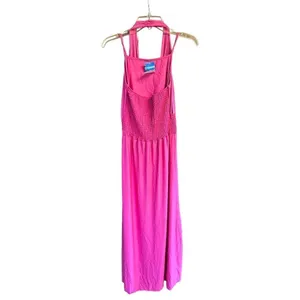 No brand *Maxi * Dress * Swimsuit Cover Up * Sz M Pink NWT thumbnail 2