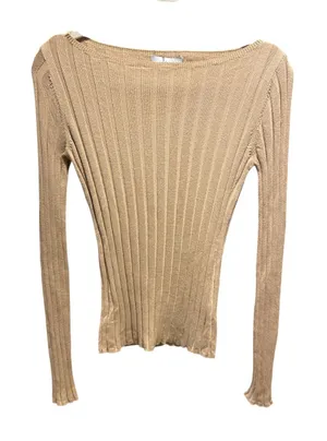 L’Acadamie tan sweater size medium thumbnail 1