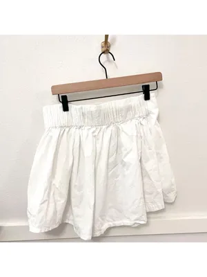 Free People Miki Short Size L White Pleated OB1323787 thumbnail 3