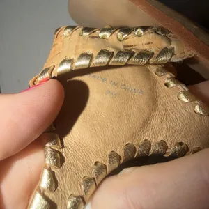 Jack Rogers Shoes Womens Size 9 Beige Cork Thong Sandals Medallion Block Heel thumbnail 12