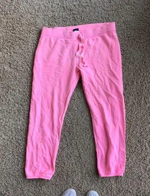 PINK - Victoria's Secret vintage pink sweats Sz M thumbnail 1