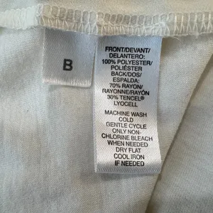 Loft Women Top Sz S Ivory Sleeveless Round Neck Ruffle Pullover thumbnail 6