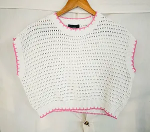 VICI Crochet Vest Top   thumbnail 1