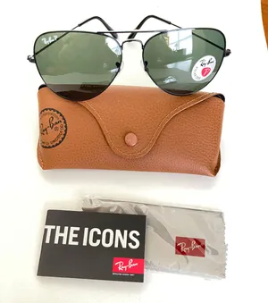 Ray-Ban Black Polarized Avaitor Sunglasses 58mm Unisex thumbnail 5