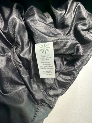 Athleta Puffer Vest Size S Black Quilted Down Winter Outerwear thumbnail 8