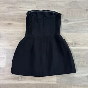 Amanda Uprichard X Revolve Black Strapless Bethany Romper Women Size XS thumbnail 5