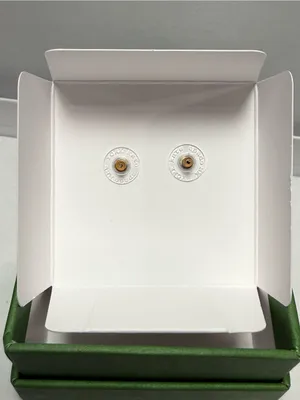 Kate Spade Bow Stud Earrings Gold Tone “Bow Meets Girl” NIB thumbnail 4