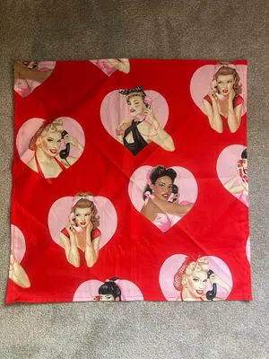 girl print bandana thumbnail 2
