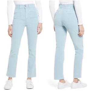 Faherty Portland Blue Corduroy Flare Pants Womens‎ Size 26 thumbnail 2