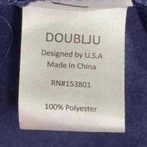 Doublju Womens Sweatshirt Size 3X NWT Navy Blue Cowl Neck Oversized Lounge Comfy thumbnail 8