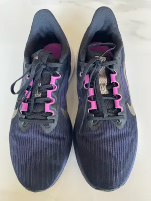 Nike Men's Air Winflo 9 Black Purple Gold Running Shoes #DD6203-007 Size US11.5 thumbnail 3