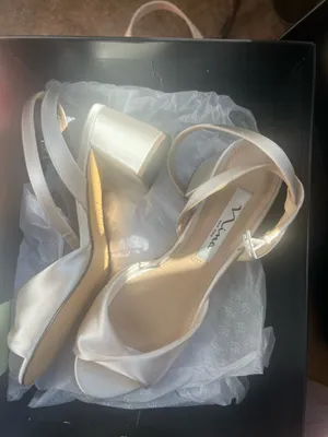 Nina Bridal Heels Ivory 5.5 thumbnail 9