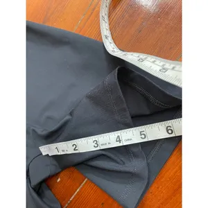 Girlfriend Collective Bike Unitard Black Medium Compressive Romper Built In Bra thumbnail 11