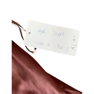 Revelry Women’s Cowl Back V Neck Sleeveless Pink Satin Maxi Formal Dress Size 4 thumbnail 8