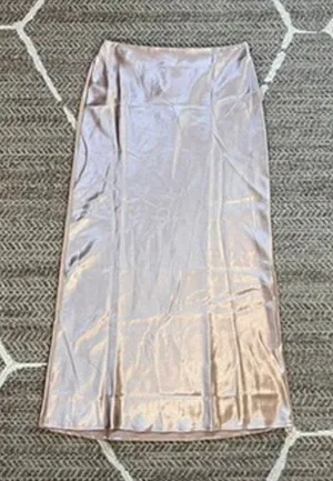 All The Ways Satin Skirt Sz Large thumbnail 1