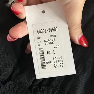 NWT Mustard seed black ruffle mini dress thumbnail 4