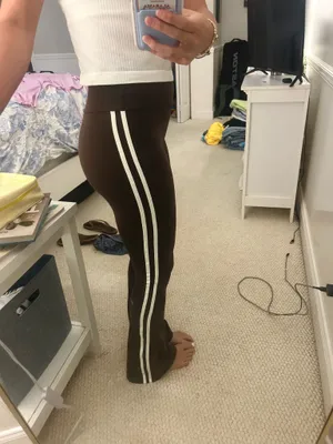 Brown Splits59 Flare Leggings thumbnail 3