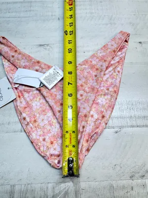 Peixoto CORAL JASMIN Shelley Floral Bikini Swim Bottom, nwt size medium thumbnail 3